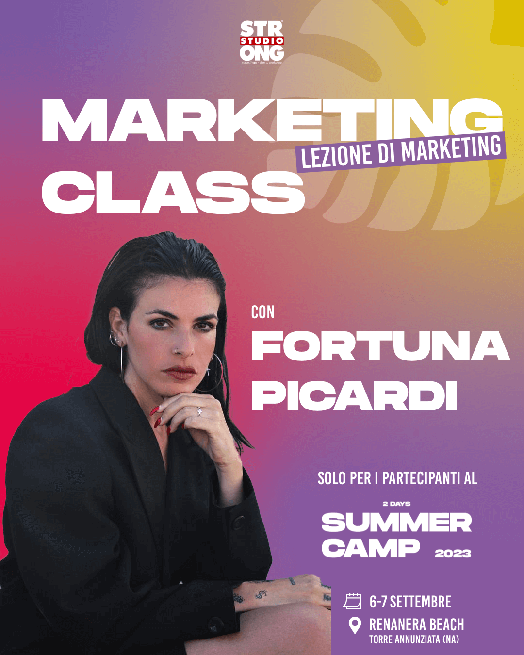 MARKETING CLASS by Fortuna Picardi